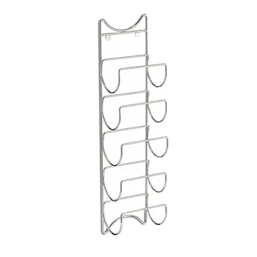 Zeller 27373 Flaschenhalter, Verchromt, Metall, 15 x 10.5 x 61 cm