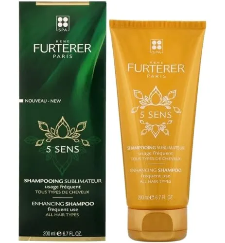 Furterer 5 Sens Enhancing Shampoo 200ml in gold von René Furterer