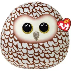 Ty Whoolie Owl Squishy 0 0 STK - Beige