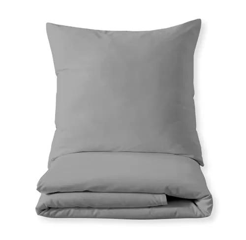 Luxuriöses Bettset aus Mako-Satin 100% Baumwolle 135x200 155x220 200x200 200x220