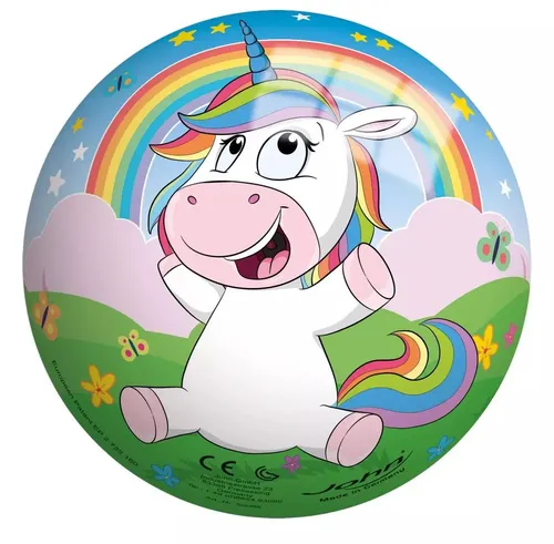 John Piłka perłowa Jednorożec 23 cm Simba Toys 4006149501039