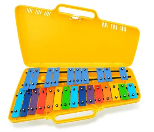 Glockenspiel Glockenspiel 25 Metalltasten Angel AG-25N3 Glockenspiel Metallophon