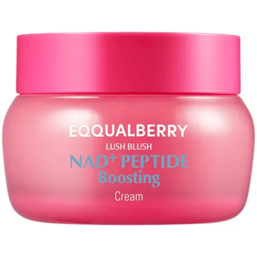EQQUALBERRY NAD+ Peptide Boosting Cream 50ml - Die EQQUALBERRY NAD+ Peptide Boosting Cream verbessert die Hautstruktur und sorgt für mehr Elastizität. Ideal für eine intensive Pflege, die die Haut vitaler erscheinen lässt und vor Feuchtigkeitsverlust schützt.