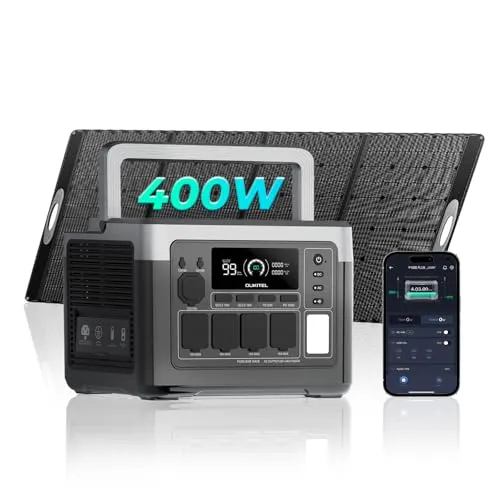 OUKITEL P1000 Plus Solargenerator – Tragbare Energiestation mit 1024 Wh