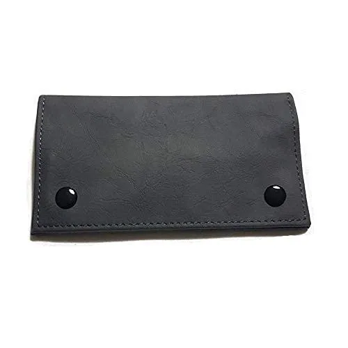 Tabakhalter aus Leder (Anthrazitgrau)