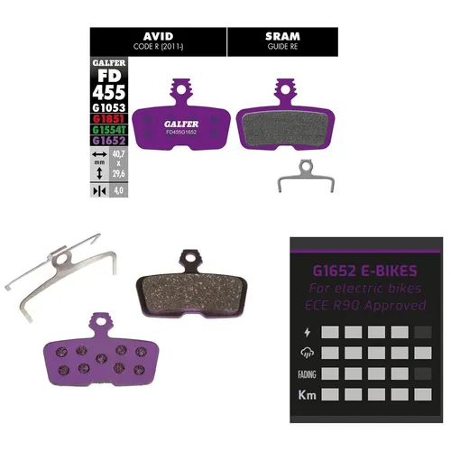 GALFER Bremsbeläge Avid Code R 2011