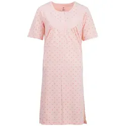 zeitlos Nachthemd Nachthemd Kurzarm - Rosi Schleife orange M