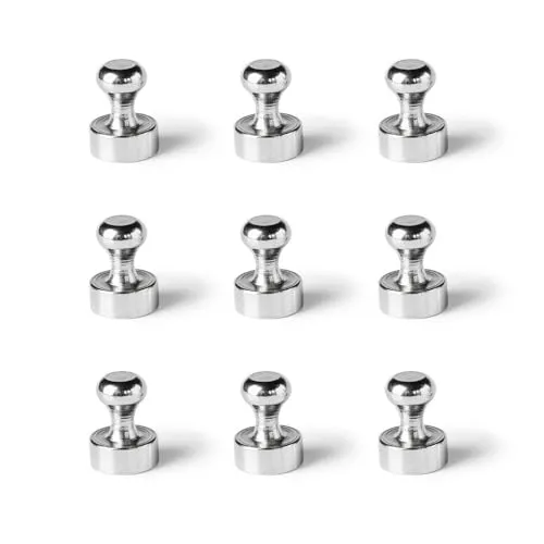 STRONG MAGNETS Neodym Kegel-Magnet - Extra stark - 16mm x 20mm - 10 Stück - Halt bis zu 7 kg - Industrielle Anwendung, Werkstatt oder Büro