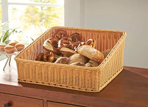Polyrattan Auslagekorb 50x50cm