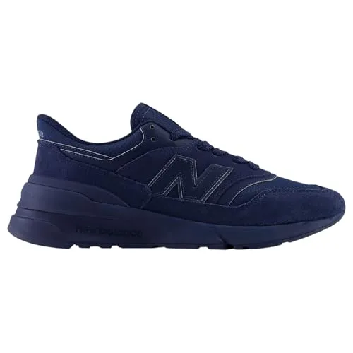 New Balance 997 Herren Turnschuhe (U997RMH) Sportschuhe Wildleder Lifestyle Marineblau, lässig, lässig, bequem, leicht, schnürbar, stylisch, vielseitig 41.5 EU