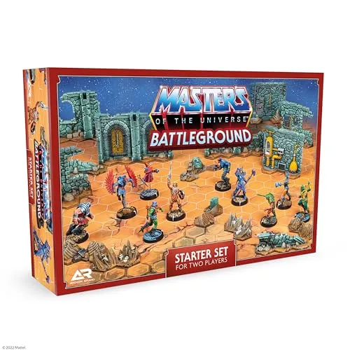 Archon Studio - MOTU Battleground Starter Set (EN) - Gesellschaftsspiel für 2 Spieler, spannende Kämpfe im MotU-Universum, ideal für Strategiefans und Spieler ab 60 Minuten.
