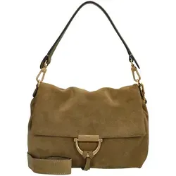 abro Temi Schultertasche Leder 26 cm grün von abro