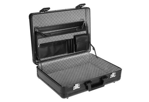 anndora Aktenkoffer Aluminium mit TSA Schlössern - Aktenkoffer & -taschen aus robustem Aluminium, abschließbar mit TSA Schlössern für maximale Sicherheit auf Reisen.