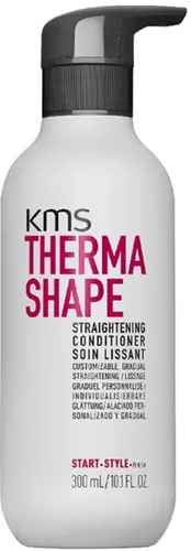KMS ThermaShape Straightening Conditioner 300 ml - Haarspülung für glattes, glänzendes Haar. Nährt und schützt vor Hitze und Frizz, ideal für die Anwendung mit Glätteisen.