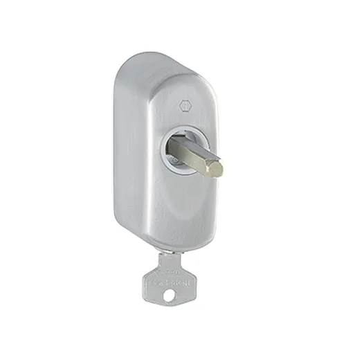 HOPPE Ros.AUS950S 100NM Aluminium-Fenstergriff - Fenstersicherung mit SecuSelect®, abschließbar und integrierter Basis-Sicherheit, ideal für sicheren Wohnkomfort.