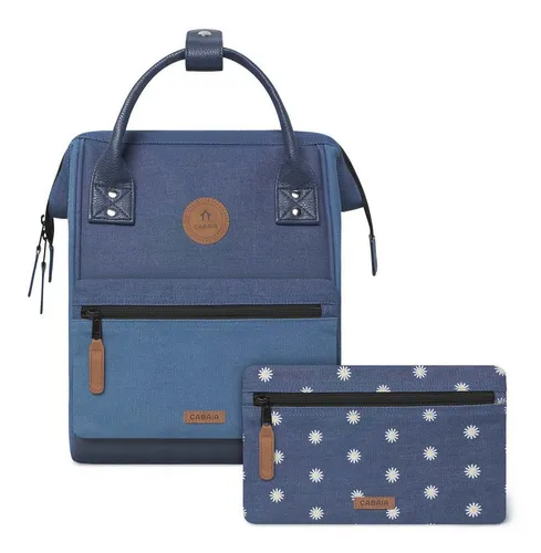 CABAIA Rucksack Denim Backpack (Set, 3-tlg) in blau von Cabaïa