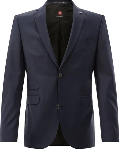 Club of Gents Herren Amf-cliff Anzugjacke, Blau (Blau 62), 48 EU - Anzugjacke für Herren im slim fit, modernes 2-Knopf-Design für einen eleganten Look, ideal für formelle Anlässe.