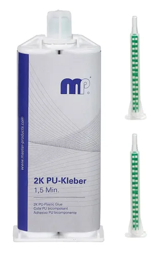 MP 2K PU Kleber 1,5 Min. 50 ml inkl. 2 Mischdüsen Allzweckkleber überlackierbar