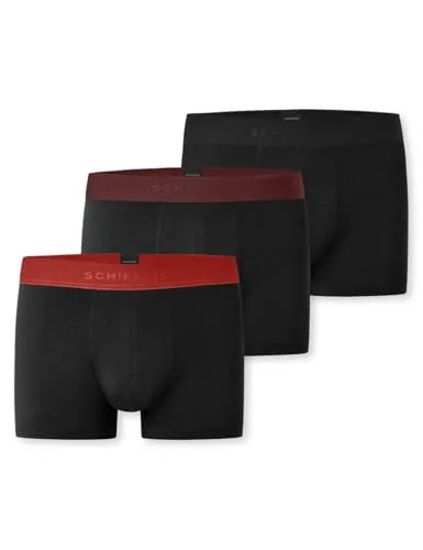 Schiesser Herren 3 Pack Boxershorts Bio Baumwolle Multipack - 95/5 Organic