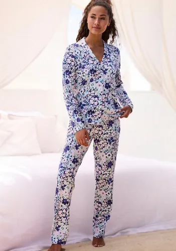 s.Oliver Pyjama (Set, 2 tlg) im klassischen Stil