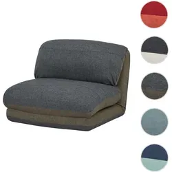 Schlafsessel HWC-E68 - Vielseitiger Klappsessel in Khaki/Dunkelgrau - Sofas - Multifunktionaler Schlafsessel mit Schlaffunktion, 5-fach verstellbarer Rückenlehne und dick gepolstertem Komfort für entspannte Stunden und Übernachtungsgäste.