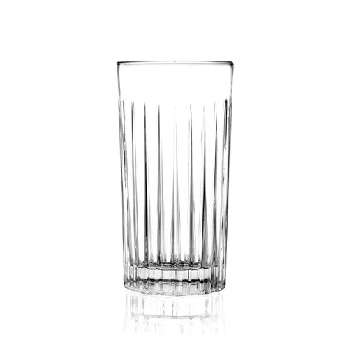 Satz von 6 Kristallklaren Long Drink Gläser Timeless CL 44 - Elegante Long Drink Gläser aus poliertem Kristallglas, ideal für stilvolle Getränkepräsentation, perfekt für Partys und besondere Anlässe.