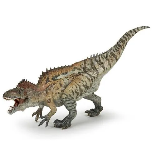 Papo 55062 Acrocanthosaurus Figur - Dinosaurier Figur in Mehrfarben, detailgetreu und ideal für kreative Spielwelten von Kindern.