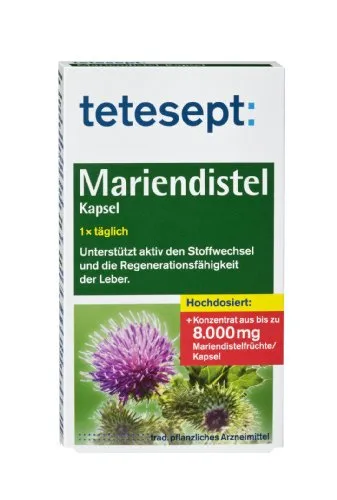 tetesept Mariendistel Kapseln 24 Stück