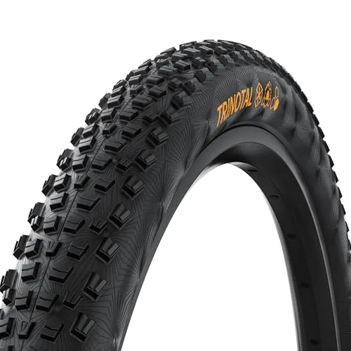 Continental Trinotal Trail Rapid Tubeless 29 x 2.40 MTB-Reifen - Fahrradreifen mit Tubeless-Technologie für verbesserten Grip und geringeren Rollwiderstand. Ideal für aggressive Trails und Enduro-Rennen.