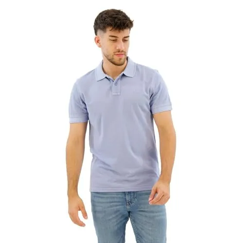 BOSS ORANGE Poloshirt Prime blau XXL (54) - Herren-Shirt mit Polokragen, aus 100% Baumwolle und pflegeleichtem Jersey, ideal für einen lässigen Look.