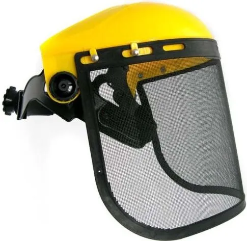 universal Gesichtsschutz - Schutz mit Netzvisier für Motorsense / Freischneider