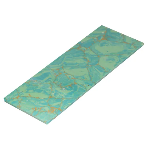 Musiclily Pro Fuchsite Man-Made Guitar Fretboard Inlay Material Blank 95x35x2mm