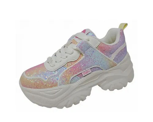 Buffalo Sneaker Mehrfarbig – Trendiger veganer Schuh in weiß von Buffalo