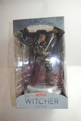 DARK HORSE Dark Horse The Witcher Geralt Season 2 Statue (24cm) - Model Statuen, detailreiche Sammelfigur für Fans von The Witcher, ideal als Geschenk und in limitierter Auflage erhältlich.