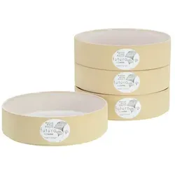 CreaTable Futuro (4 x) - Elegante Schalen - Schale, Set aus 4 stilvollen Schalen mit modernem Design, perfekt für jeden Tisch und ideal für Snacks oder Desserts.