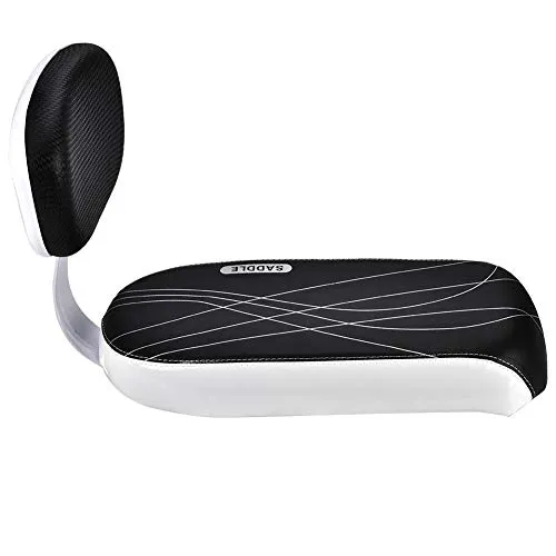 SOULONG Kindersitz Sicherheit, Fahrradrücksitz Fahrrad Universal Hinter Rückenlehne Polster mit Sattel Griff 34cm x 16cm