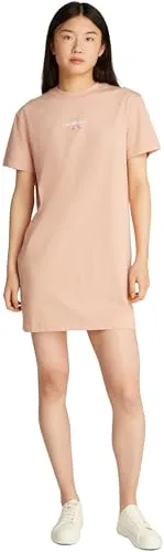 Calvin Klein Jeans Shirtkleid GRADIENT MONOLOGO TEE DRESS in orange von Calvin Klein