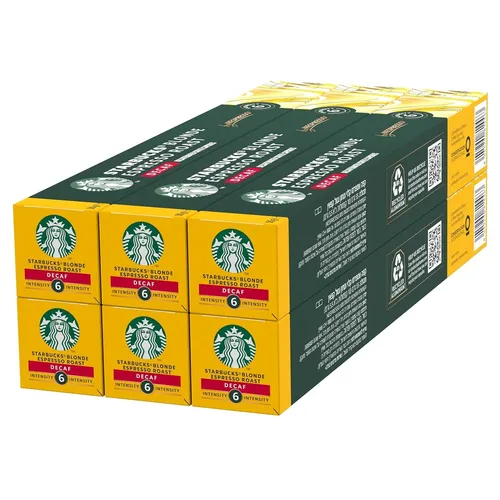 STARBUCKS Blonde Espresso Roast Entkoffeiniert für NESPRESSO (6 x 10 Kapseln)
