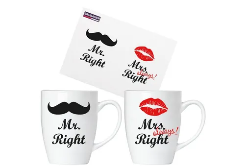 Kaffee- & Teebecher Weiß von BRUBAKER