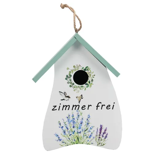 Vogelhäuschen Weiß von Viana