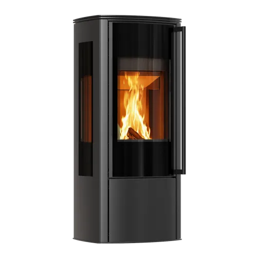 Kratki Freistehender Ofen KOZA AB ENYO R VIEW