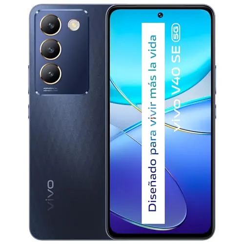 VIVO V40 SE 5G Smartphone – Leistungsstarkes Android-Handy mit 120 Hz AMOLED-Display - Simlockfreies Handy mit 8 GB RAM, 256 GB Speicher, 50 MP Dreifachkamera und 5000-mAh-Akku für lange Laufzeiten.