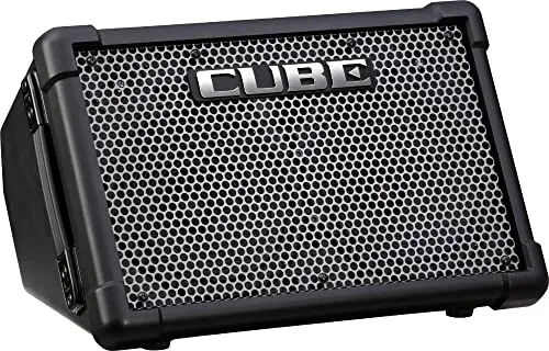Roland Cube Street Ex - PA-Endstufen, 50 Watt Stereoleistung für mobile Musiker, ideal für Auftritte im Freien und unterwegs.