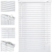 Sekey Aluminium Jalousie 50 cm x 130 cm Weiß