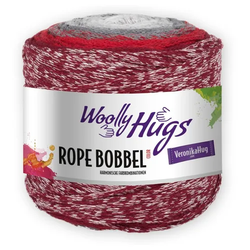 ROPE BOBBEL COLOR - Woolly Hugs von PRO LANA|Farbe 101|250 g / ca. 210 m Wolle