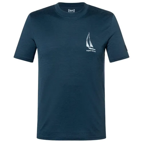 Super.Natural M Sailing Boat BIO J Tee – Herren T-Shirt
