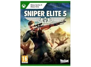 Sniper Elite 5 - Microsoft Xbox One - Action Spiel - Xbox Series X und Xbox One, taktischer Shooter mit realistischen Ballistik-Mechaniken und fesselndem Multiplayer-Modus.
