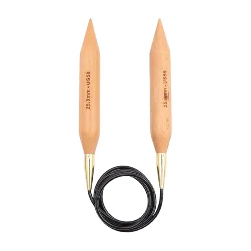 KnitPro Jumbo Feste Rundnadeln 32