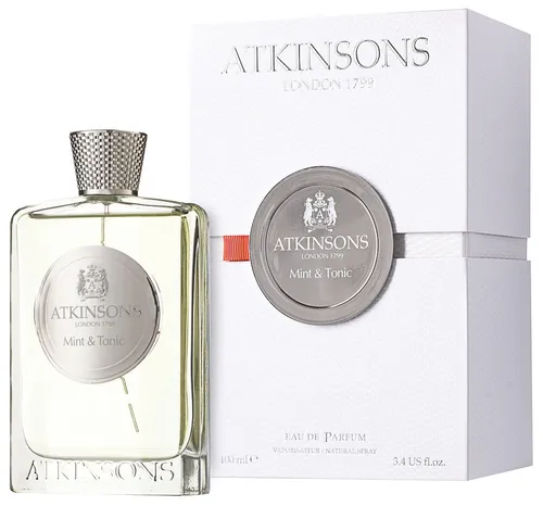 Atkinsons Mint & Tonic Eau de Parfum 100ml - Unisex Duft mit erfrischender Minz- und Zitrusnote, ideal für den Sommer und Alltag. Erleben Sie eine belebende Komposition, die Energie und Frische ausstrahlt.