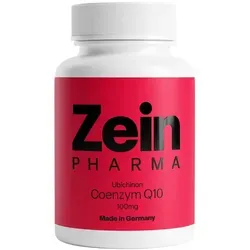 Coenzym Q10 Kapseln 100 mg 120 St - rezeptfrei von ZeinPharma, unterstützt die Energieproduktion und fördert die Herzgesundheit